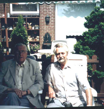 (Chris (L) en Hans Breugelmans. Foto: Hans Breugelmans)